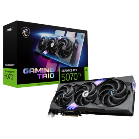 MSI GAMING GeForce RTX 5070 Ti 16G TRIO OC NVIDIA 16 GB GDDR7