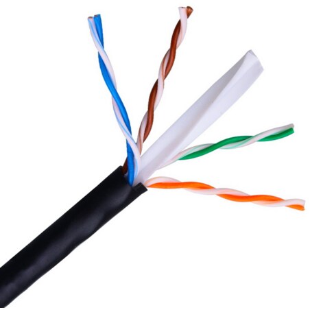 AISENS A135-0264 cable de red Negro 305 m Cat6 U/UTP (UTP)