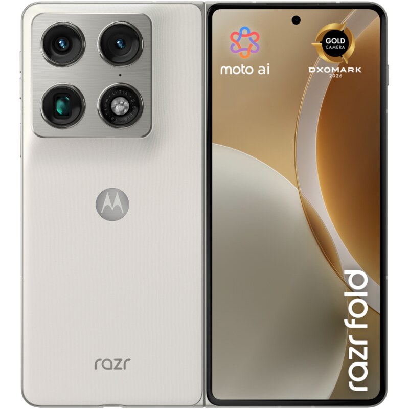 Motorola razr fold 20,6 cm (8.09") SIM doble Android 16.0 5G USB Tipo C 16 GB 512 GB 6000 mAh Blanco