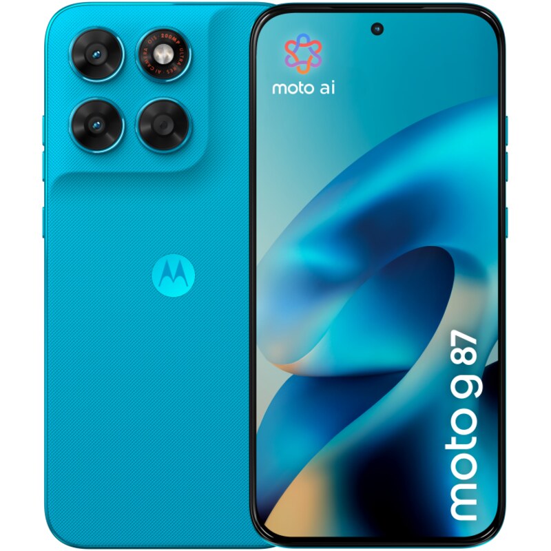 Motorola moto g87 17,2 cm (6.78") Ranura híbrida Dual SIM Android 16.0 5G USB Tipo C 8 GB 256 GB 5200 mAh Azul