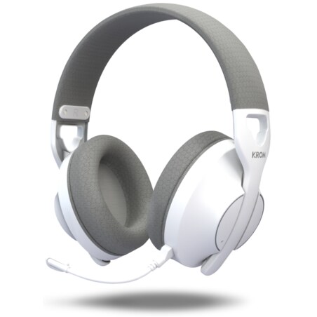 Krom Phase - Wireless Auriculares Gaming Blanco