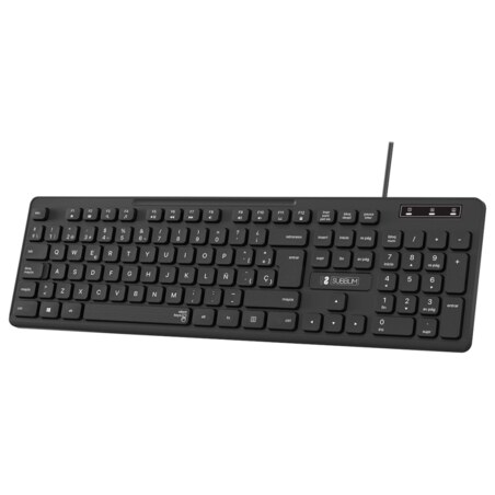 SUBBLIM Teclado Ergonómico Business Slim Silencioso con cable USB