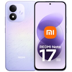 Xiaomi Redmi Note 17 5G 17,8 cm (6.99") SIM doble USB Tipo C 6 GB 256 GB 7700 mAh Púrpura