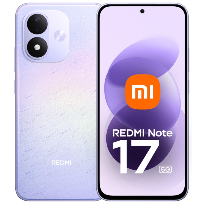 Xiaomi Redmi Note 17 5G 17,8 cm (6.99") SIM doble USB Tipo C 6 GB 256 GB 7700 mAh Púrpura