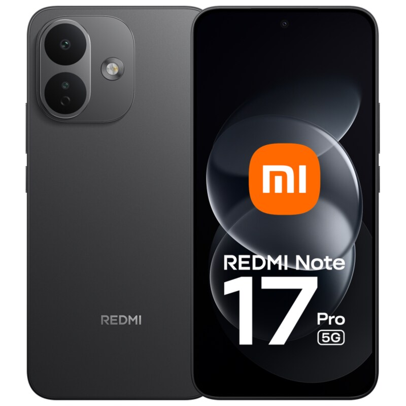 Xiaomi Redmi Note 17 Pro 5G 17,4 cm (6.83") SIM doble 6 GB 256 GB 8340 mAh Negro