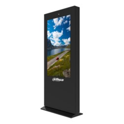 Dahua Technology LDV55-EAO400L Diseño de tótem 139,7 cm (55") LCD 2500 cd / m² 4K Ultra HD Negro Procesador incorporado Android 