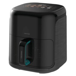 Cecotec Cecofry&Grill Smokin'Prime 4500 Sencillo 4 L Independiente 1900 W Freidora de aire caliente Negro