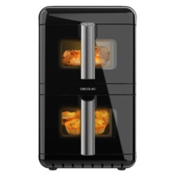 Cecotec Cecofry DuoLevel 12000 Window Doble 12 L Independiente 2900 W Freidora de aire caliente Negro