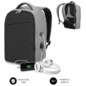 SUBBLIM Mochila Antirrobo Secure V2 AP Antitheft Backpack Gris/Negra