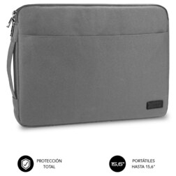 SUBBLIM Funda Ordenador Urban Laptop Sleeve 15,6" Grey