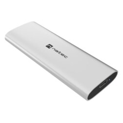 NATEC RHINO M.2 NVME LITE Caja externa para unidad de estado sólido (SSD) Plata