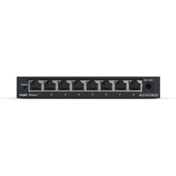 Ruijie Networks RG-ES108GD switch No administrado Gigabit Ethernet (10/100/1000) Negro