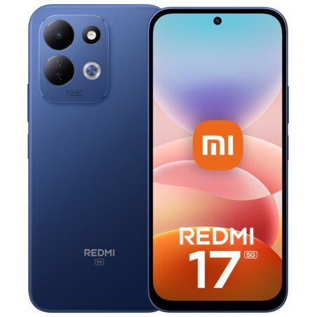 Xiaomi Redmi 17 5G 17,5 cm (6.9") Ranura híbrida Dual SIM Android 16.0 USB Tipo C 4 GB 256 GB 7500 mAh Azul