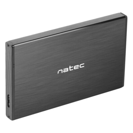 NATEC NKZ-0941 caja para disco duro externo Carcasa de disco duro/SSD Negro 2.5"