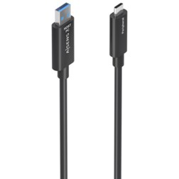 AISENS A157-0925 cable USB USB 3.2 Gen 2 (3.1 Gen 2) 15 m 2 x USB A USB C Negro