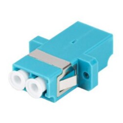 Lanberg FA-LCUP-MD31-0001-TQ adaptador de fibra óptica LC/UPC 1 pieza(s) Blanco