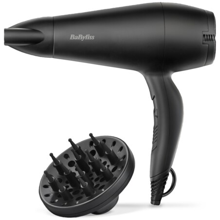BaByliss D215DE secador 2000 W Negro
