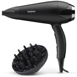 BaByliss D572DE secador 2200 W Negro