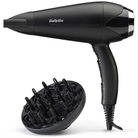 BaByliss D572DE secador 2200 W Negro