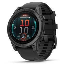 Garmin Fenix E 3,3 cm (1.3") AMOLED 47 mm Digital 416 x 416 Pixeles Pantalla táctil Negro Wifi GPS (satélite)