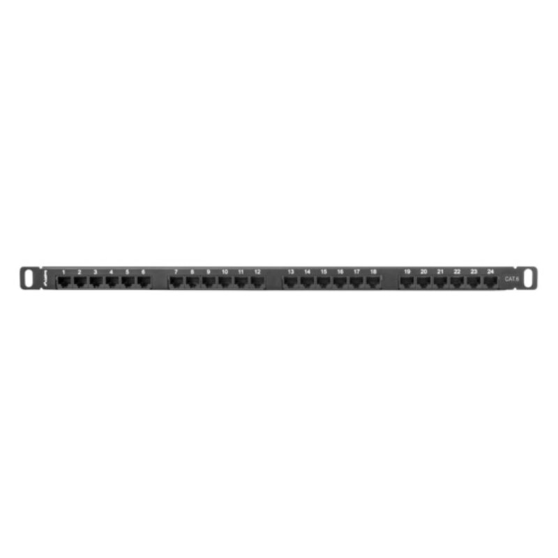 Lanberg PPU6-0024-B panel de parcheo 0.5U