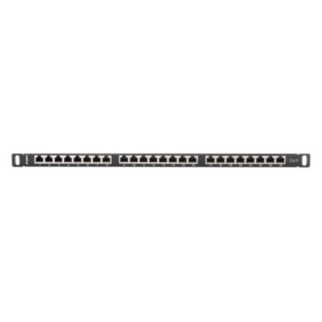 Lanberg PPS6-0024-B panel de parcheo 0.5U