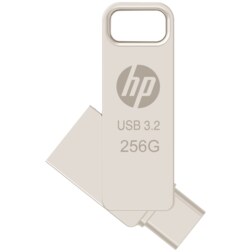 HP HPFD206C-256 unidad flash USB 256 GB USB Type-A / USB Type-C 3.2 Gen 2 (3.1 Gen 2) Plata