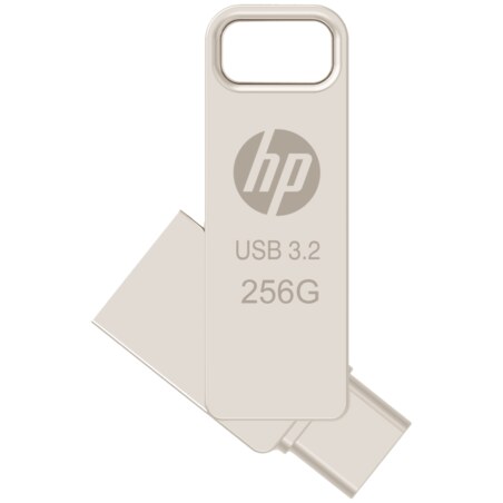 HP HPFD206C-256 unidad flash USB 256 GB USB Type-A / USB Type-C 3.2 Gen 2 (3.1 Gen 2) Plata