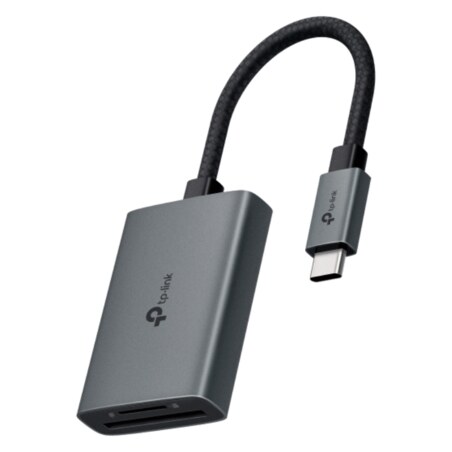 TP-Link UA430C lector de tarjeta USB 3.2 Gen 1 (3.1 Gen 1) Type-C Gris