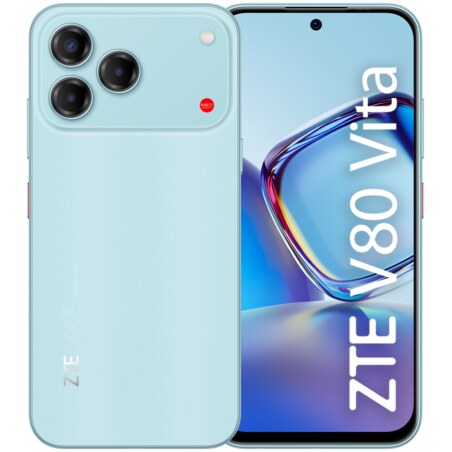 ZTE V80 Vita 17,1 cm (6.75") Ranura híbrida Dual SIM Android 16.0 4G USB Tipo C 4 GB 256 GB 5000 mAh Azul