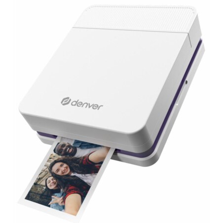 Denver MCP-6010 impresora portátil Blanco Inalámbrico y alámbrico Batería 600 x 600 DPI