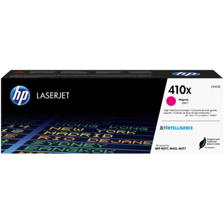 HP Cartucho de tóner original LaserJet 410X magenta de alta capacidad