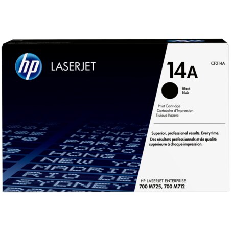 HP Cartucho de tóner original LaserJet 14A negro
