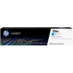 HP Cartucho de tóner original LaserJet 126A cian