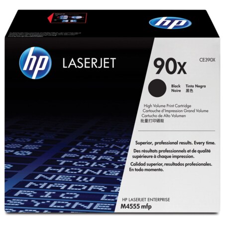 HP Cartucho de tóner original LaserJet 90X de alta capacidad negro