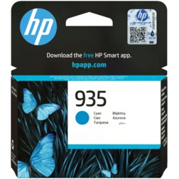 HP Cartucho de tinta original 935 cian