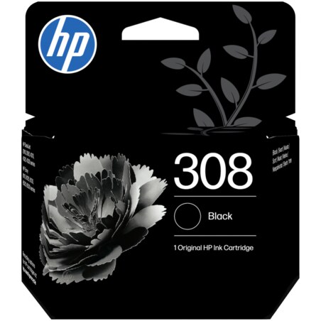 HP Cartucho de Tinta Original 308 negra