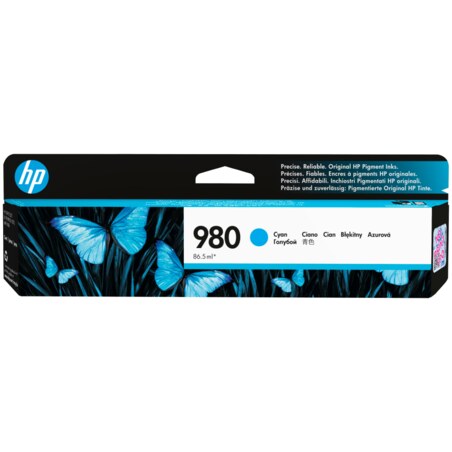 HP Cartucho de tinta original 980 cian