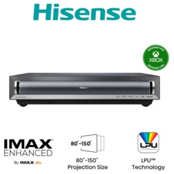 Hisense PX3-PRO Proyector de alcance ultracorto 2700 lúmenes ANSI DLP UHD 4K (3840x2160) Negro, Gris Oscuro