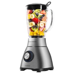Cecotec Power Black Titanium 1800 Batidora de vaso 1800 W Negro, Acero inoxidable