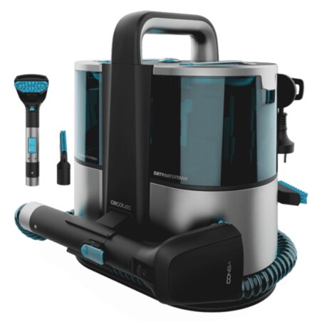 Cecotec Conga 4000 Carpet&Spot Clean XL máquina de limpieza de alfombras De mano Seca y húmeda Gris