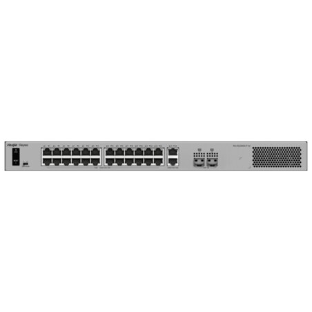 Ruijie Networks RG-ES228GS-P-V2 switch Gestionado L2 Gigabit Ethernet (10/100/1000) Energía sobre Ethernet (PoE) Gris
