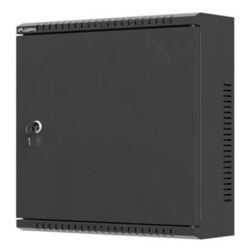 Lanberg WAT1-4014-00B armario rack 2U Bastidor de pared Negro