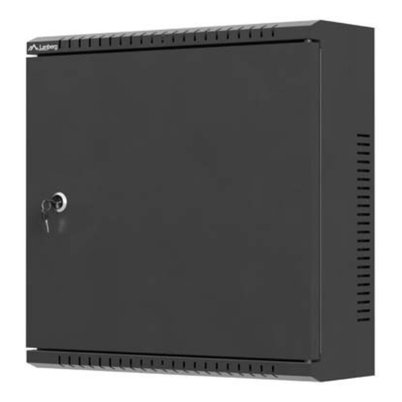 Lanberg WAT1-4014-00B armario rack 2U Bastidor de pared Negro