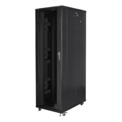 Lanberg FF01-8242-12B armario rack 42U Rack o bastidor independiente Negro
