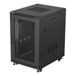 Lanberg FF01-6818-23B armario rack 18U Rack o bastidor independiente Negro