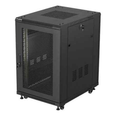 Lanberg FF01-6818-23B armario rack 18U Rack o bastidor independiente Negro