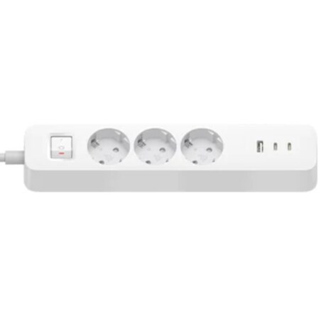 Xiaomi BHR07UKEU limitador de tensión Blanco 3 salidas AC 250 V 1,4 m