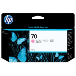 HP Cartucho de tinta 70 magenta claro de 130 ml