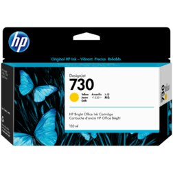 HP Cartucho de tinta DesignJet 730 amarillo de 130 ml